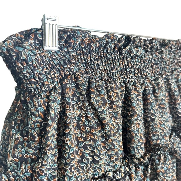 5 for $40 SALE! 
Vestique Colorful Short Ruffled Two Tiered Lined Mini Skirt S - Picture 5 of 12